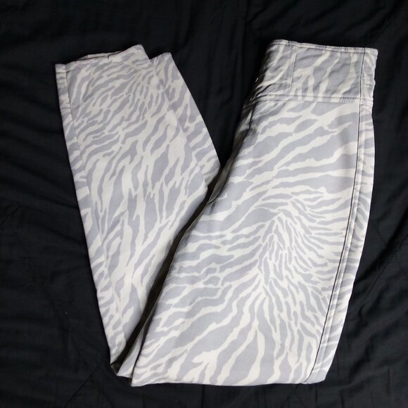 Vintage Bogner Leopard Cat Polyester High Waist Pants Ski Snow - Picture 2 of 9